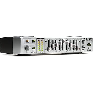 Behringer FBQ800 超コンパクト 9バンドグラフィックイコライザー BEHRINGER FBQ800 V2 9バンド グラフィックイコライザー