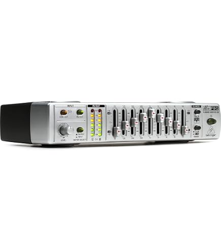 Amazon.com: Behringer MiniFBQ FBQ800 Ultra-Compact 9-Band Graphic