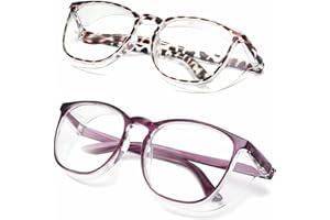 Anti-Fog Glasses Safety Goggles with Clear Lenses, Blue Light Blocking Glasses for Men Women,UV Protection Protective Eyewear