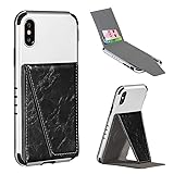 BIBERCAS Phone Card Holder with Stand,Adhesive