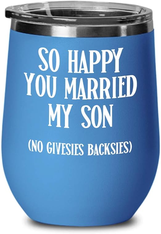 Daughter In Law Mug Wine Tumbler Funny Birthday Gift from