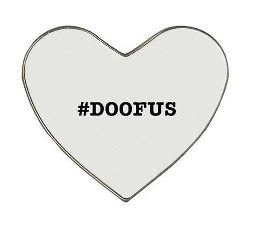 Compra Apodos Doofus apodo Hashtag Heartshaped imán para nevera en ...