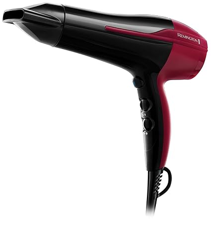 Remington Ionen-Haartrockner Pro-Air Dry D5950, 2200-Watt-Motor, leistungsstarker und langlebiger Motor, Stylingdüse, schwarz