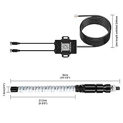 DREAMIZER 2PCS 1FT Upgrated Led Whip Lights for UTV