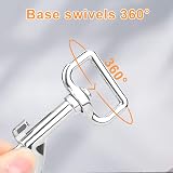 RUCUDIM 5x Dog Lead Clips Heavy Duty 75mm Zinc Alloy Trigger Swivel Clasp Silver view 3