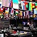 G2PLUS International Flags, 41 Feet 8.2'' x 5.5'' World Flags, 50 Countries Olympic Flag Pennant Banner for Bar, Party Decorations, Sports Clubs, Grand Opening, Festival Events Celebration