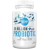 Portions Master 30 Billion Probiotic Plus, Gut &amp; Immune (60 Veg Capsules)