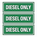 Pack 3 Truck Stickers - Diesel Fuel