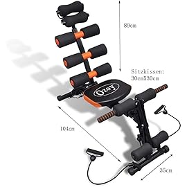 Ozoy Six Pack Abs Exerciser/Six Pack Machine 20 Different Mode for Exercise and Fitness Without Cycle