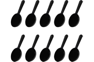Coffee Scoops, Penta Angel 10pcs Plastic Short Handle Measuring Spoons Tablespoons for Coffee Tea Sugar Cereal and Milk Powde