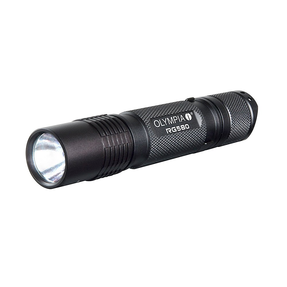 Olympia RG580 High Performance Rugged Waterproof CREE LED Flashlight, 580 Lumens