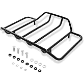 Aochuang Trunk Tour Pack Luggage Rack for Harley Electra Road Glide CVO Street King Ultra Limited 2014-up Black