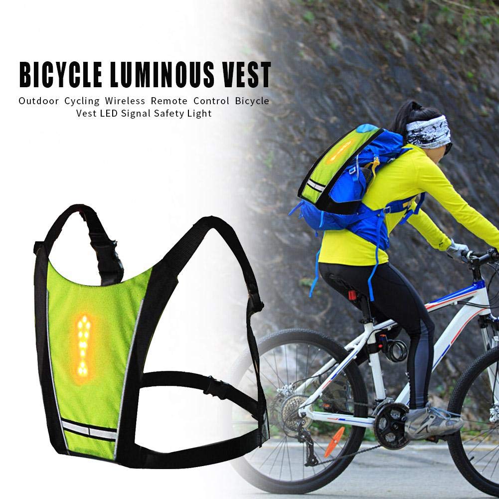 matefielduk chaleco ciclismo luces