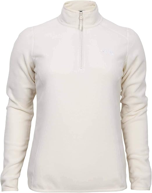 THE NORTH FACE 100 Glacier Women Fleece Jumper white: Amazon.co.uk: Clothing