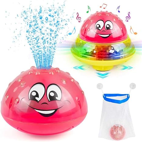 electric induction water spray toy