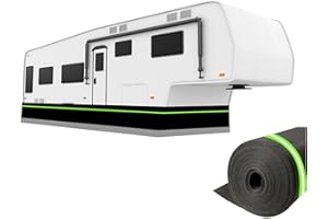 No Drilling Required Camper Skirting Easy Installation Camper Skirting for Winter 31 Inches High Rv Skirting for Winter Iron 