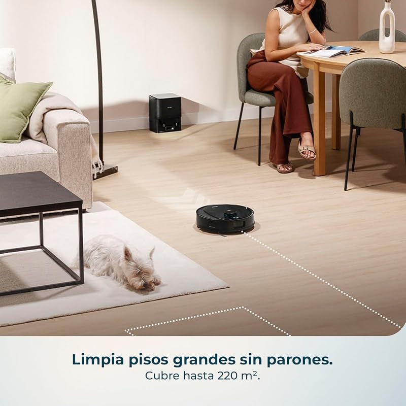 Robot Aspirador y Friegasuelos con IA Conga Y80 X-Treme