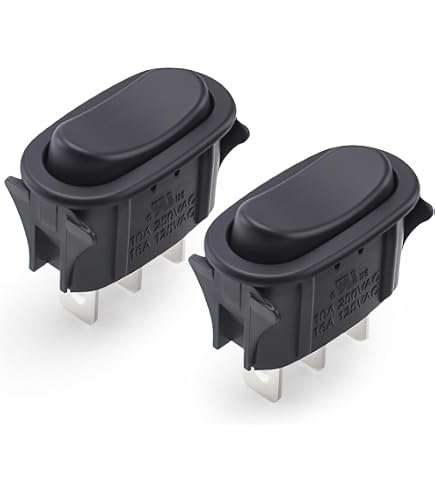 Broan Rocker Switch Broan Range Hood Parts SR561116 Broan Range Hood Rocker Switch 2 Pack ...