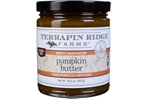 Terrapin Ridge Farms Pumpkin Butter – 10.5 oz Jar – Vegan Spread for Toast, Pancakes, Yogurt & Snacks