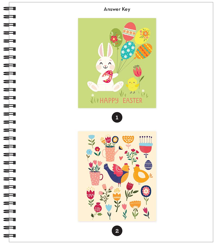 Brain Games - Sticker by Number: Easter