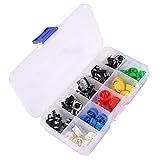 ACEIRMC 25pcs 12x12x7.3mm Momentary Tact Tactile