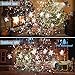 Christmas Projector Lights Outdoor, B-right Snowflake Projection Lights Waterproof LED Christmas Snow Lights with Remote Control, Sparkling Landscape Decorative Lighting for Xmas Thanksgiving Party