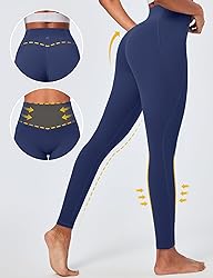 Ewedoos Compression Leggings with Pockets for Women