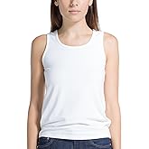 Fishers Finery Women's Ecofabric Moisture Wicking Yoga Jersey Tank Top