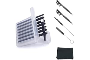 Elonvoc Hearing Aid Ear Wax Guard Filters(24-PCS) - Cleaning Tool Accessories Cerustop Wax Traps for Most Brands Hearing Aid Filters,5 Pieces Hearing Aid Cleaning Kit Accessories