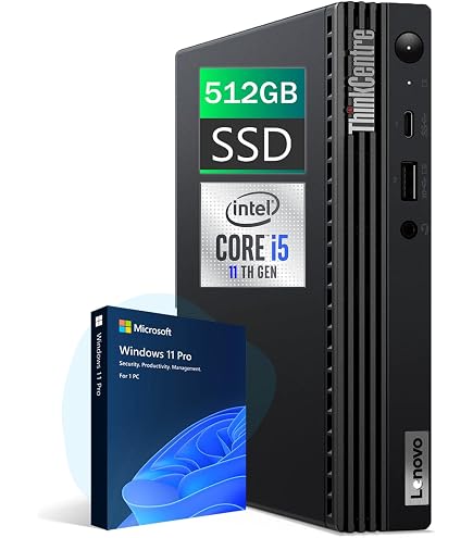 0731A Lenovo i5-8500T 8GB+SSD128GB小型PC Amazon.com: Lenovo ThinkCentre M80q Gen 1 Tiny Desktop, Intel i5