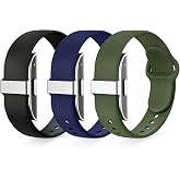 Compatible with Hume Band Replacement Strap 1.0 Silicone Sport Wristband | Waterproof Soft Breathable Replacement Bands for Hume Health Band 1.0 Adjustable Wrist Band Fitness Tracker Women Men