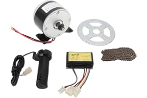 ZASCHMOY 12V 250W Electric Motor Kit, 2750RPM HighSpeed Electric Gear Motor with Controller, Suitable for Scooters and Motorc
