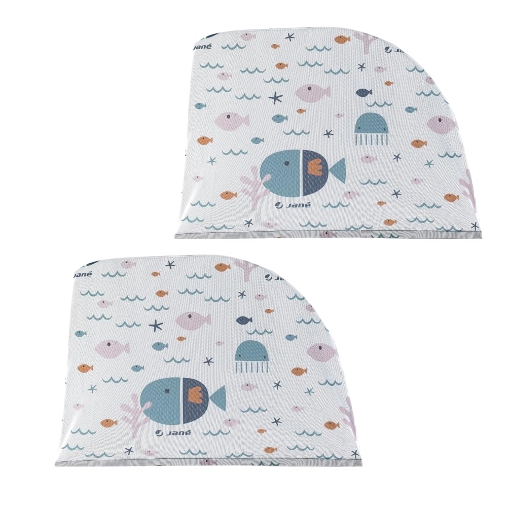 Jané Car Sun Shade Insect Sun Protection Sun Shade 2 Units Per Pack Large