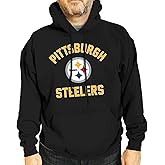Team Fan Apparel NFL Adult Gameday Hooded Sweatshirt - Poly Fleece Cotton Blend - Stay Warm and Represent Your Team in Style