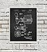 Vintage Beer Brewing Decor Posters Set of 4 Unframed Patent Art Chalkboard Rec Room Wall Decor Gnosis Picture Archive Patents Beer CHk4A