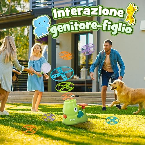 Adeokay Outdoor Games for Children Toy from 3-10 Years Boys Girls, Propeller Toy Children Gifts Boys 3-8 Years Toy from 2-6 Years Rocket Toy for Children's Toys from 2-6 Years