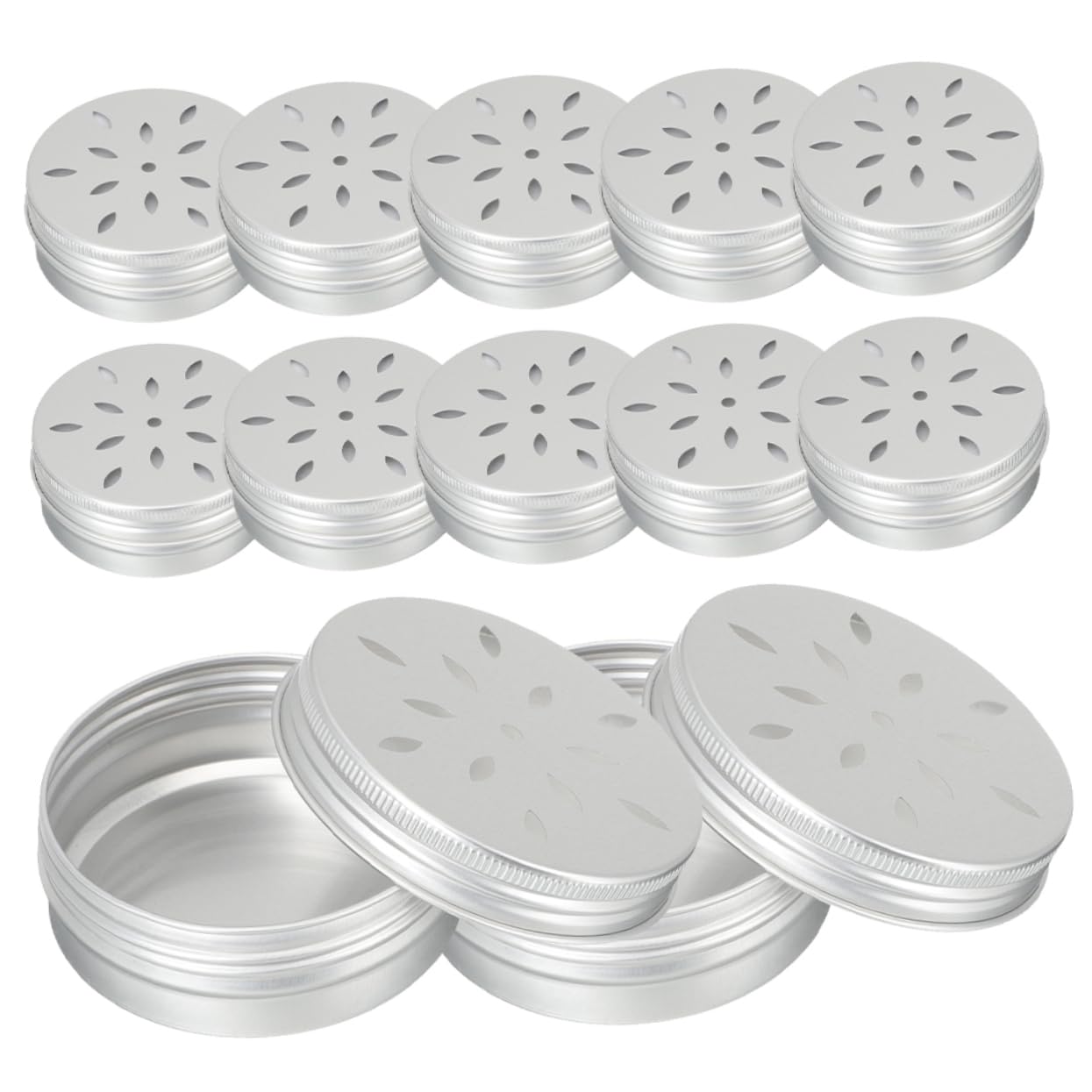 12Pcs Dog Scent Training Tins Scent Training Containers for Dogs Odor Training Case Nose Work Training Tool Portable Scent Training Boxes for Small Dogs