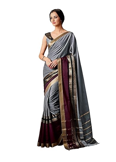 Silk with Blouse Piece Saree