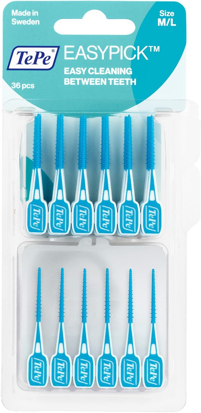 TePe EasyPick Interdental Brushes M/L Pack of 36