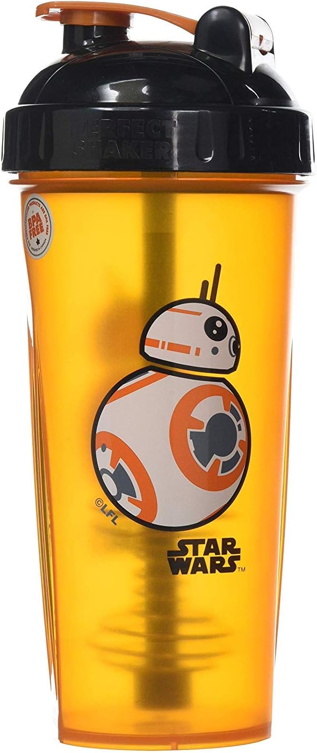 Performa Shakers Star Wars Series Shaker, 800 ml, Bb8 Orange/Black
