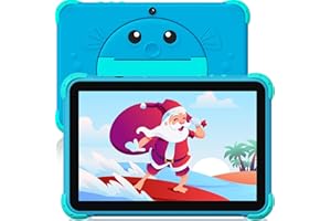YINOCHE Kids Tablet Tablet for Kids 10 inch Toddler Tablet WiFi Tablet for Toddlers Children's Tablet with Case Included 32GB Kids Tablets for Kids Kid-proof Case Parental Control YouTube Neflix (Blue)