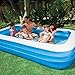 Intex Swim Center Family 72 x 120 Inch Swimming Pool and Quick Fill Air Pump