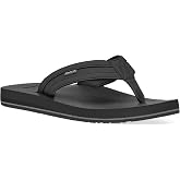 Sanuk Mens Ziggy ST | Flip Flops for Men | Mens Sandals | Beach Sandals | Water Friendly &amp; Lightweight | Comfort Footbed
