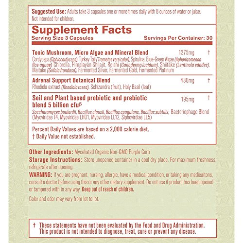 ProBiome Rx Adrenal Restore, 90 Capsules — Delivers a Strong, HighQuality Probiotic with 5