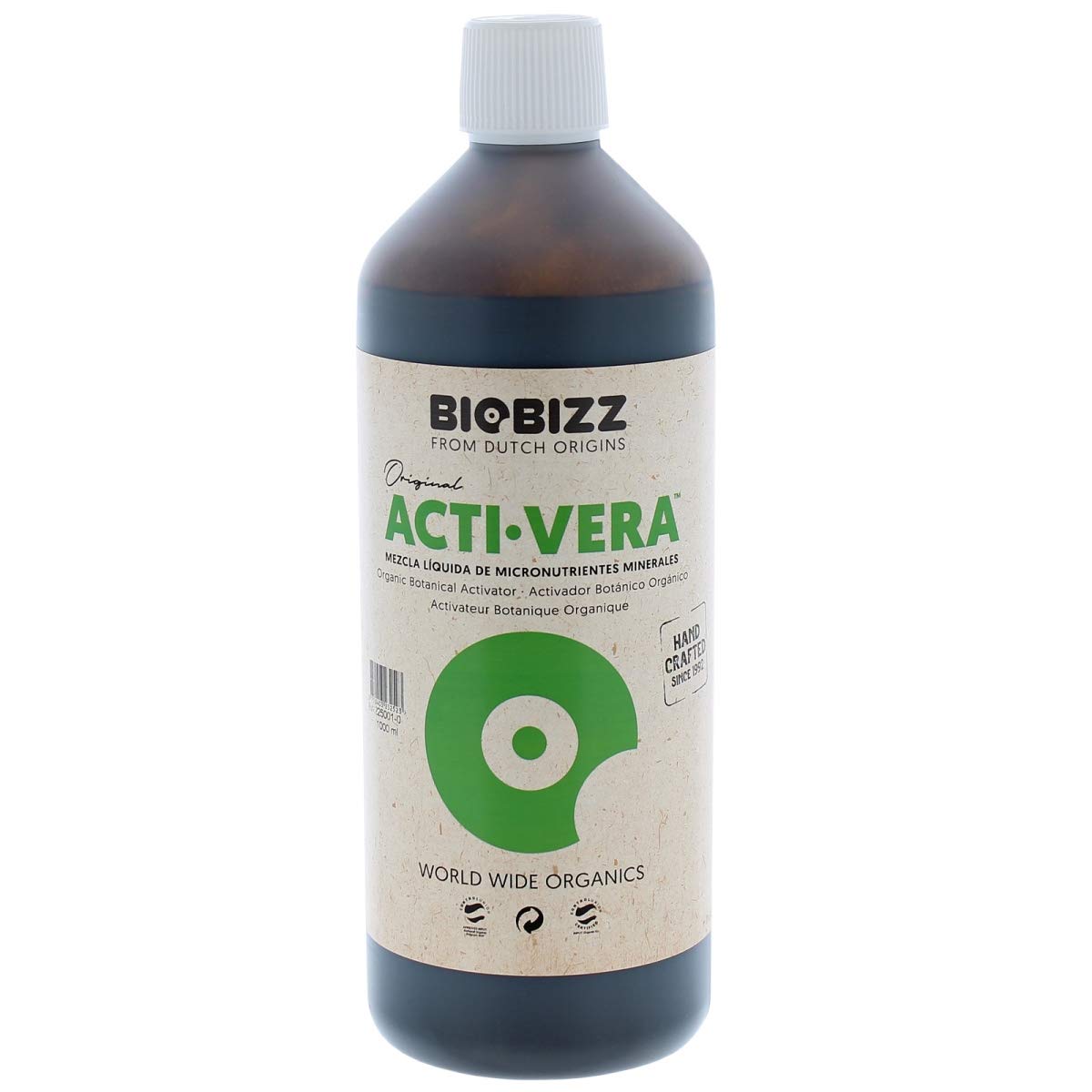 BioBizz BBAV1000 1 Litre Acti-Vera Botanic Activator