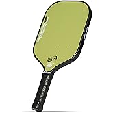 Pickleball Paddles,Pickleball Paddle,Carbon Fiber Pickle Ball Paddle-16MM,Hot Pressing Process Racket for Lightweight,Superior Control,Spin,Power and Consistency,USAPA Approved