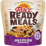 Pace Ready Meals, Santa Fe Style Steak with Black Beans & Rice, 9 oz (Pack of 6)