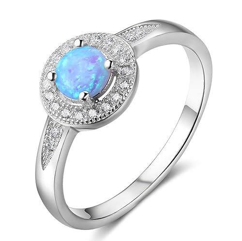 blue opal engagement rings blue opal engagement rings