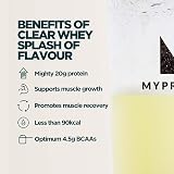 Myprotein Clear Whey Splash Protein Powder 20g Hydrolysed Whey Isolate view 2