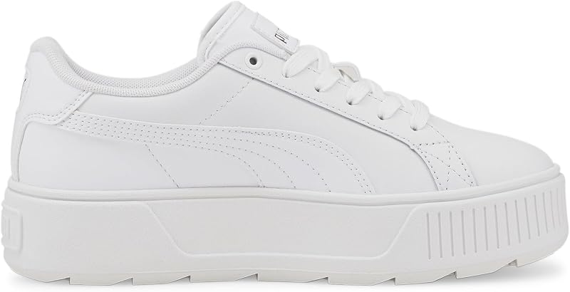 Damen Karmen L Sneakers, Puma White-Puma White-Puma Silver, 38 EU